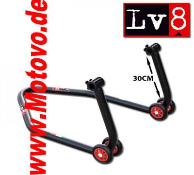Montageständer hinten LV8 DIAVOL, ohne Aufnahmen, Suzuki
