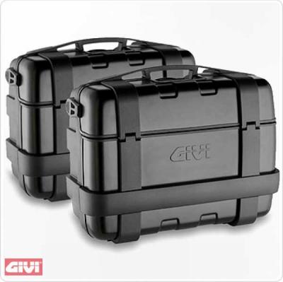 GIVI TREKKER 33 KOFFER SATZ MONOKEY SCHWARZ