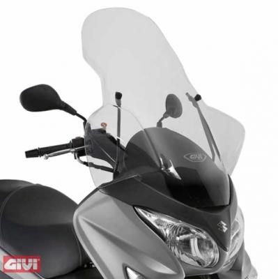 Givi Windschild  D3106STG transparent für Suzuki Burgman 125-200 K7-K8-K9-L0-L1-L2-L3 (06-13) / Suzuki Burgman 125-200 ABS (14-21)