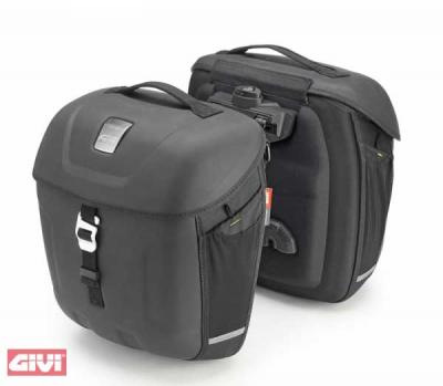 GIVI MT 501 METRO-T EASY LOCK PACKTASCHEN SCHWARZ (PAAR)