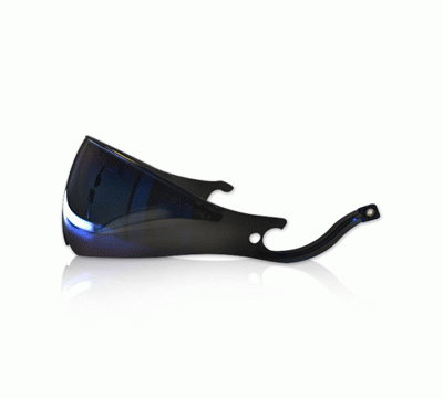 Caberg Visier Modell Justissimo/GT/MI, Innenvisier, blau, kratzfest