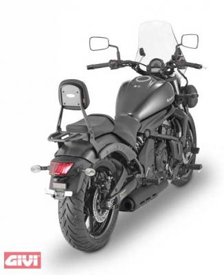 Givi Sissybar mit Träger in schwarz für Kawasaki Vulcan S 650 (15-25)