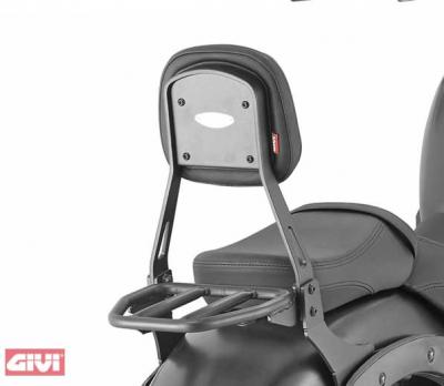 Givi Sissybar mit Träger in schwarz für Kawasaki Vulcan S 650 (15-25)