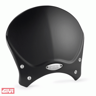 Givi Windschild Racer in schwarz