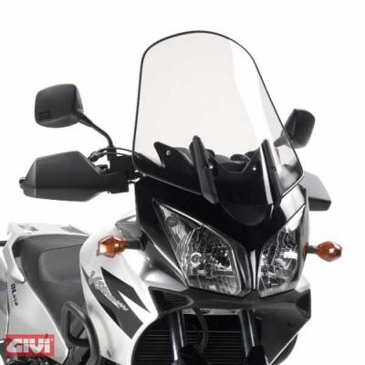 Givi Spoilerscheibe D260STG transparent mit ABE für Suzuki V-Storm/ Kawasaki KLV 1000