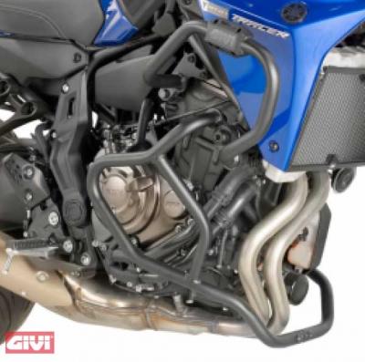 GIVI Sturzbügel oben in schwarz für Yamaha MT-07 Tracer (16-19), Tracer 700 (20-24)