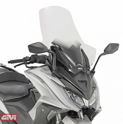 Givi Windschild D6110STG transparent mit ABE für Kymco AK 550 (17-24)