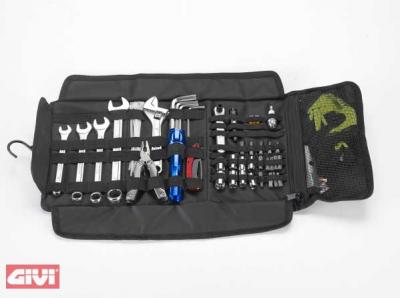 GIVI T515 ROLL-UP TASCHE MIT WERKZEUGFÄCHERN UND HAKEN
