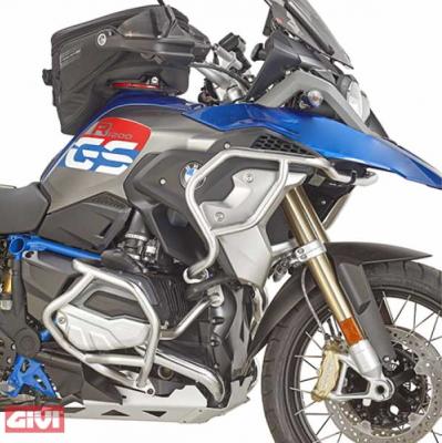 GIVI Sturzbügel TNH5146OX Edelstahl für oberen seitlichen Bereich für BMW R 1300 GS Adventure (25)