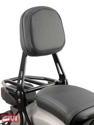 Givi Sissybar mit Träger in schwarz für Honda CMX 500 Rebel (17-25)