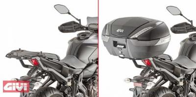 Givi Monolock und Monokey Topcase-Träger 2140FZ für Yamaha MT-07 Baujahr 18-24