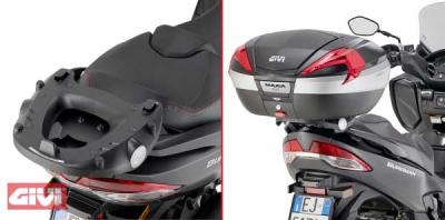 Givi Topcase-Träger SR3115 für Monolock oder Monokey für Suzuki Burgman 400 K7-K8-K9-L0-L1-L2-L3-L4-L5-L6 (06-16) / Suzuki Burgman 400 (17-25)