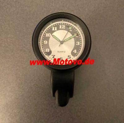 Lenker "Thermometer", Zifferblatt Silber/schwarz