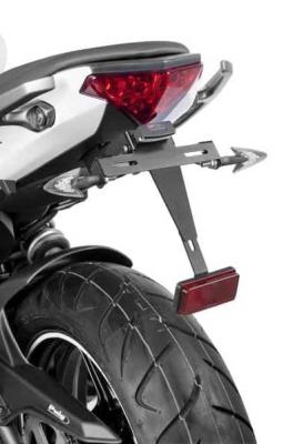 ORIGINAL BLINKERHALTERUNGEN SET für Kawasaki ER-6 F Baujahr 2012-2016 in schwarz