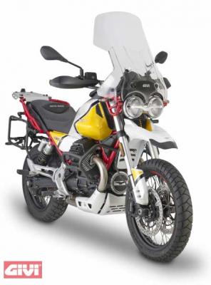 Givi Windschild D8203STG transparent mit ABE für Moto Guzzi V85 TT (19-23)