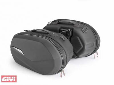 Givi ST609 THERMOGEFORMTE Easylock Tasche in schwarz