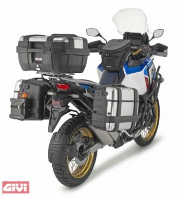 GIVI Seitenkofferträger-Umbausatz in Rapid Fitting Seitenkofferhalter für Honda CRF1100L Africa Twin (20-23), Triumph Tiger 900 (20-22), Tiger 900 Rally (20-22)