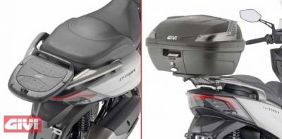 Givi TOPCASE-TRÄGER SR 6115 FÜR MONOLOCK KOFFER FÜR Kymco X-Town 125 - 300 City (20-25)