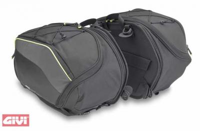 1 Paar Givi EA 127 Easy-T erweiterbare Satteltaschen