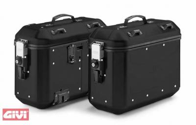 Givi TREKKER 36 DOLOMITI ALU-KOFFER SATZ MONOKEY