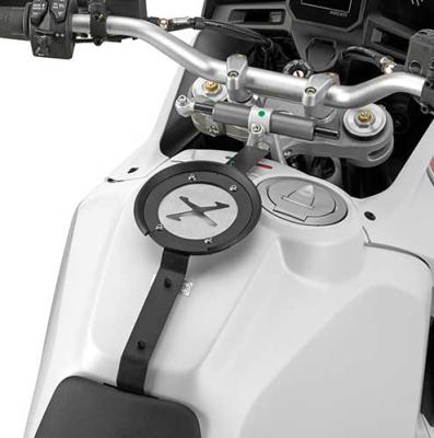 Givi BF 76 Tankbefestigung für TANKLOCK/TANKLOCKED Tankrucksäcke für Ducati DESERT X (22-24)