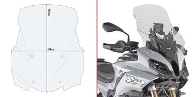 Givi D5138STG WINDSCHILD TRANSPARENT FÜR S1000XR (20-25), M1000XR (24-25)