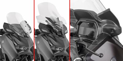 Givi Seitliche Verkleidungs-Windabweiser, schwarz, für Yamaha X-Max 300 Tech Max (25-26)