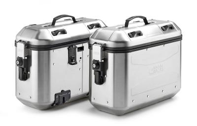 Givi Trekker 36 Dolomiti ALU-Koffer Satz Monokey 36 Liter Volumen