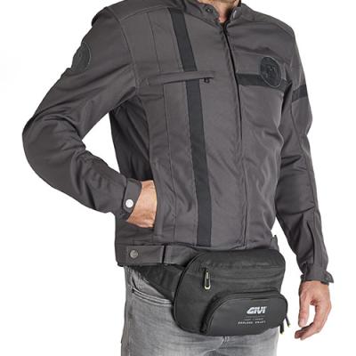 Givi Easy BAG EA145B - Bauchtasche in schwarz, Volumen 2 Liter, verstellbar