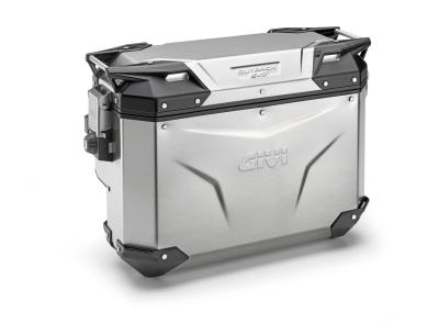 GIVI Seitenkoffer Trekker Outback Evo 33 - rechts - seitlich versetzt / Alu / 33L / Max Zuladung 10 kg