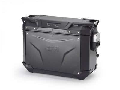 GIVI Alu-Seitenkoffer Trekker Outback EVO 37, schwarz Links, 37 Liter / SMART SECURITY LOCK