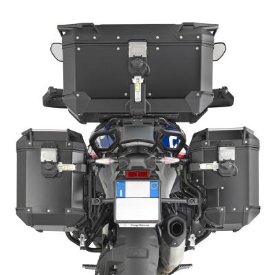 GIVI Alu-Topcase schwarz Trekker Outback EVO Monokey 58 Liter / SMART SECURITY LOCK