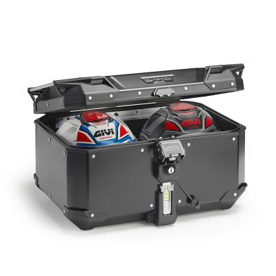 GIVI Alu-Topcase schwarz Trekker Outback EVO Monokey 58 Liter / SMART SECURITY LOCK