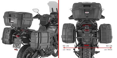Givi Seitenkofferträger-Umbausatz in Rapid Fitting Seitenkofferhalter für PLO7607MK