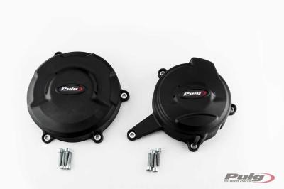 Puig Motorschutzhaube für Ducati Panigale 1100 V4 in schwarz