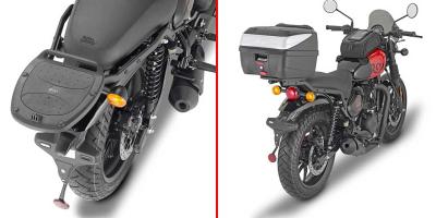 Givi Topcase Träger SR 9060 für Monokey oder Monolock Koffer für Royal Enfield Super Meteor 650 (23-25)