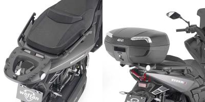 Givi Topcase Träger SR 9580 für Monolock Koffer für Wottan STORM S 300 (22-25)