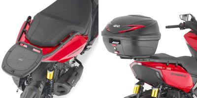 Givi Topcase Träger SR 9581für Monolock Koffer für Wottan STORM R 125 (22-24)