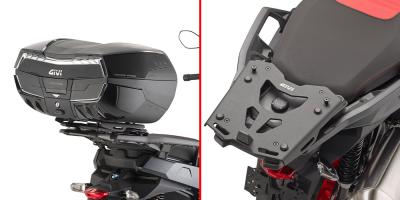 Kit für Montage von Monokey Topcase-Träger SRA5143 für BMW C 400 X (25) und C 400 GT (25)
