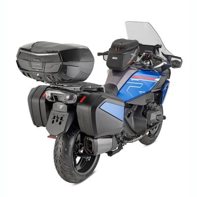 Givi Topcase Träger SRA 5149 aus eloxiertem Aluminium in schwarz für Monokey Koffer für BMW R1300 RT (26)