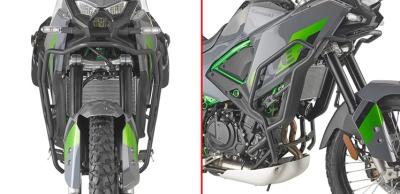 GIVI spezifischer Sturzbügel TN 4139 in schwarz für Kawasaki KLE 500 / KLE 500 SE (2026)