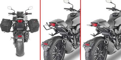 GIVI Abstandshalter TR 4128 Remove-X für weiche Seitentaschen für Kawasaki Z650 (20-25)