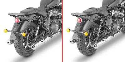 GIVI Abstandshalter TR9058 Remove-X für weiche Seitentaschen für Royal Enfield Super Meteor 650 (23-25)