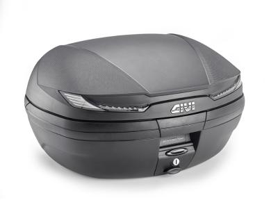 GIVI V45 Monokey® Topcase - schwarz - mit transparenten Reflektoren
