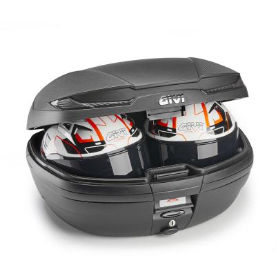 GIVI V45 Monokey® Topcase - schwarz - mit transparenten Reflektoren