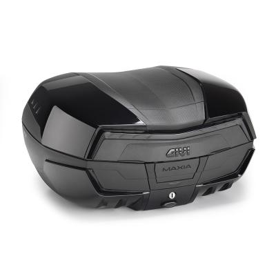 Givi V58 Maxia 5 Total Black Monokey Topcase, mit getöntem Reflektor und 4 schwarzen Covers