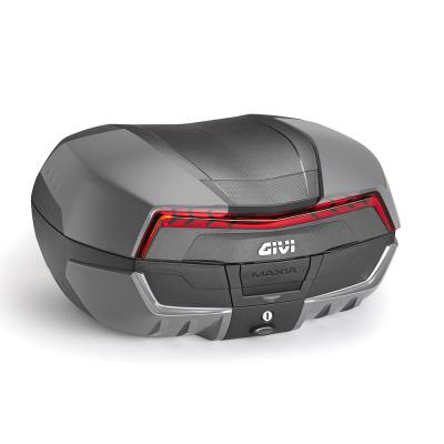 Givi V58 Maxia 5 Monokey Topcase, schwarz, mit rotem Reflektor