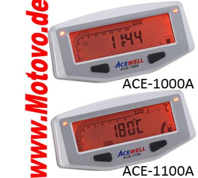 Acewell Digitalinstrument ACE-1000AS, Schwarz