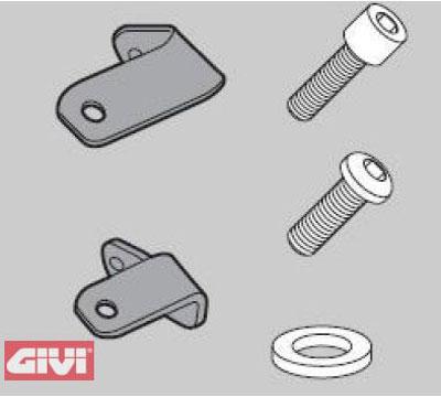 Givi Anbaukit für PLX1121/PL1121/PL1121CAM Träger für Honda CB 500 X (13-23) u. NX500 (24-25)