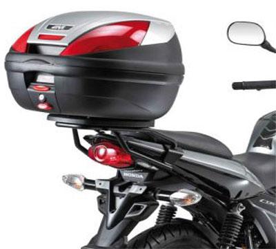 Givi Topcase-Träger SR157 in schwarz für Honda CBF 125 Bj.09-